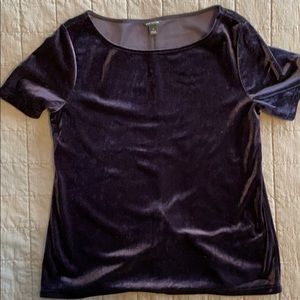 Ann Taylor velvet top